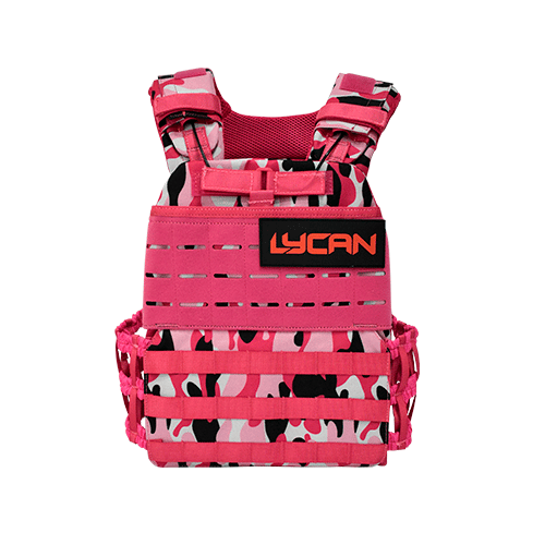 Women Weighted Tactical Vest worn during training