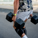 Hex Rubber Dumbbells LBS - Pair
