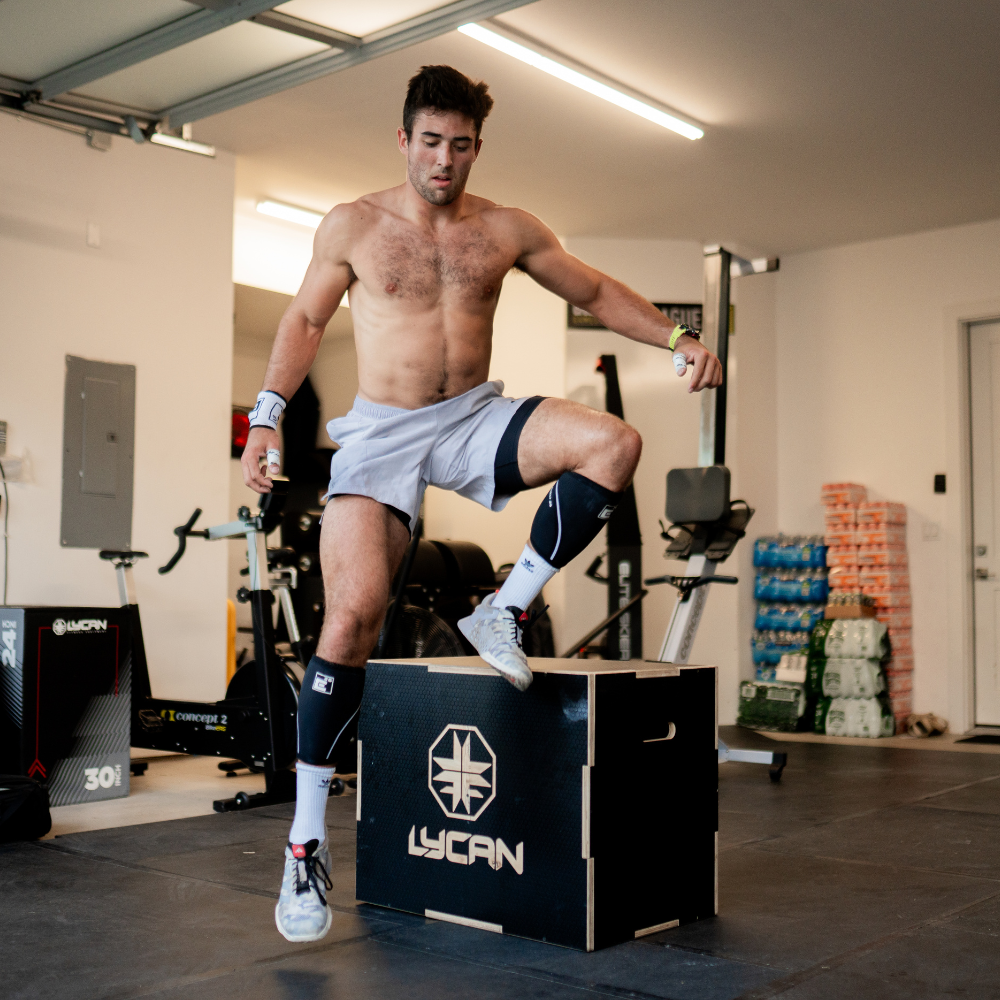 Plyo Box internal cross-support detail