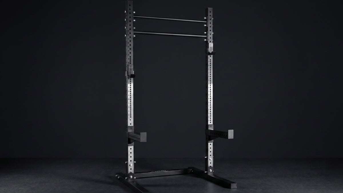 Squat Stand Rack in a home gym setup