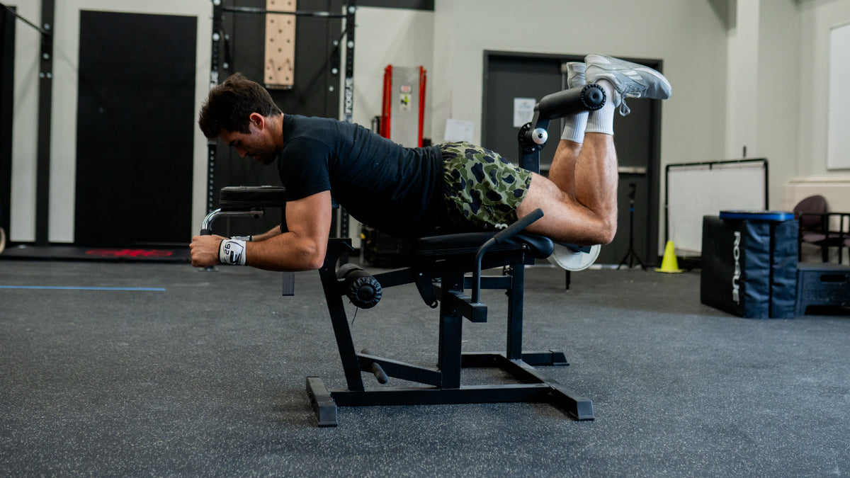 Leg combo adjustment lever in use