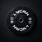 Black Rubber Bumper Plates Lbs (Pair)