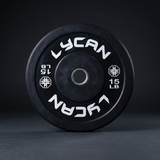 Black Rubber Bumper Plates Lbs (Pair)