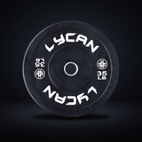 Black Rubber Bumper Plates Lbs (Pair)