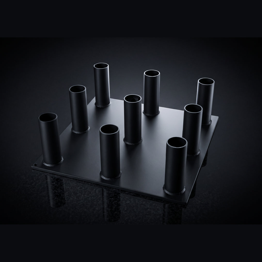 Squared 9 Barbell Holder